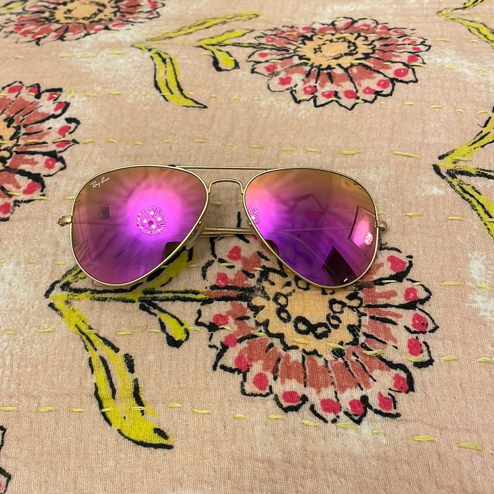 Hot Pink Ray Bans